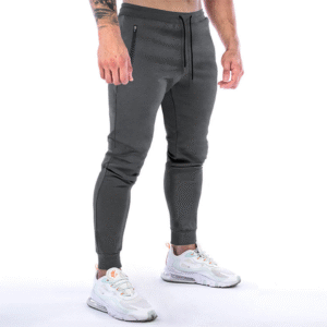 European and American sports pants men's fitness men's tight sports jogging pants