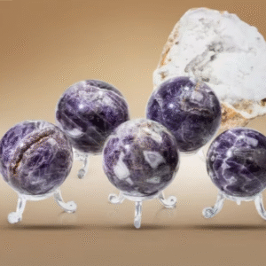 Purple amethyst sphere crystal ball, used to decorate your home, office or as a holiday gift