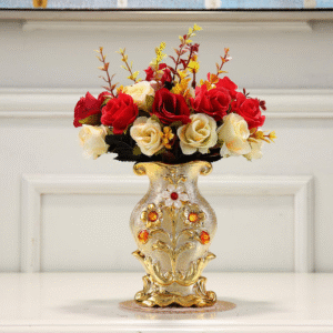 European style decorative ceramic flower vase creative home living room desktop