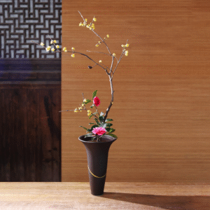 Handmade Jingdezhen Ceramic Vase Decoration Living Room Decoration Chinese Japanese Flower Path Input Bottle