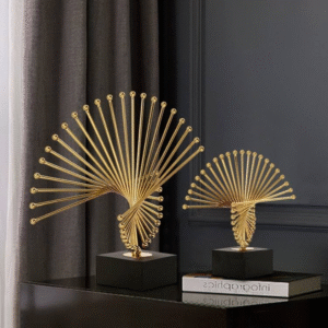 Luxury Desktop Decoration Metal Handmade Crafts Decoration for Home Decoration Living Room Display