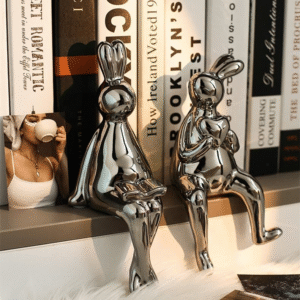 Ceramic Home Decoration Ceramic Rabbit Ceramic Decoration