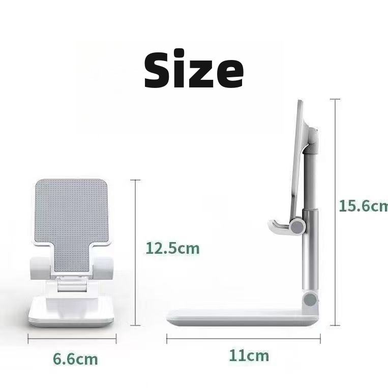 Adjustable Plastic Desktop Cell Phone Holder Hot Foldable Mobile Tablet Phone Mount Stand All Smartphones Phone Holder - Image 3