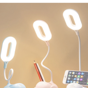 Led Desk Lamp USB Charging White Pink Blue Elephant Decorative Bedroom Living Room Dimmable Children's Eye Protection Table Lamp