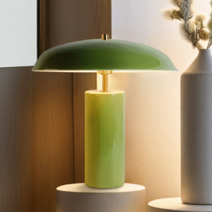 New Coming Table Lamp Night Bedside Reading Desk Lamp Ceramic Home Decor Night Led Mushroom Light Lamp