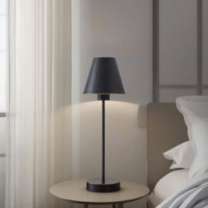 Minimally Designed LED Table Lamp for Home Night Restaurant Hotel Office Desk AC Powered for Bedroom Living Room Bedside Reading