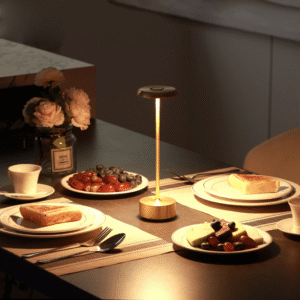 High-performance rechargeable hotel living room bedroom bedside lamp warm and romantic modern industrial style LED night ligh