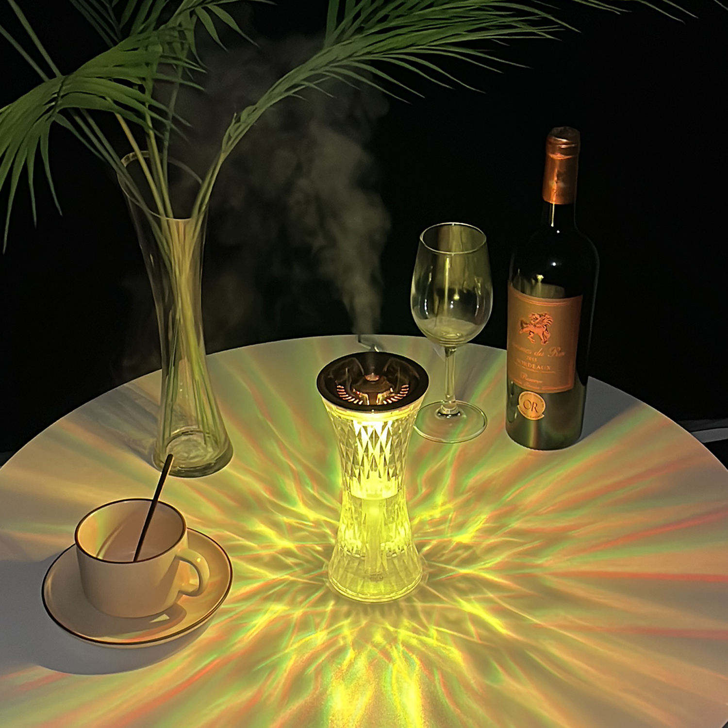 Touch Control LED Led Light Aroma Humidifier Diffuser Lamp Air Humidifier Color Night Light - Image 5