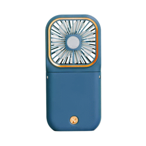 Portable Rechargeable Mini Handheld Fan with 3 Speed Levels Wearable Folding USB Charging Fan for Car Use-Factory Wholesale